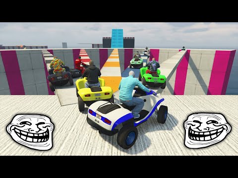CARRERA TROLL!! - ELIGE EL COLOR CORRECTO!! - CARRERA TROLL (GTA V ONLINE) - Kosi023
