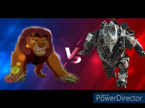 Simba Vs. The Rhino