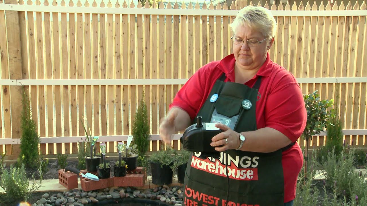 How To Install A Pond Pump - DIY At Bunnings