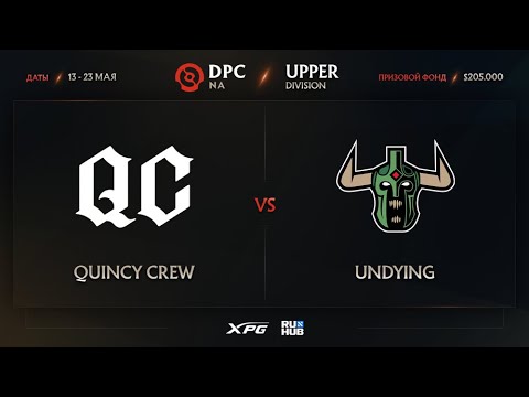 Quincy Crew vs Undying, Dota Pro Circuit 2021 NA S2, bo3, game 2 [Lazar` & Mortalles]