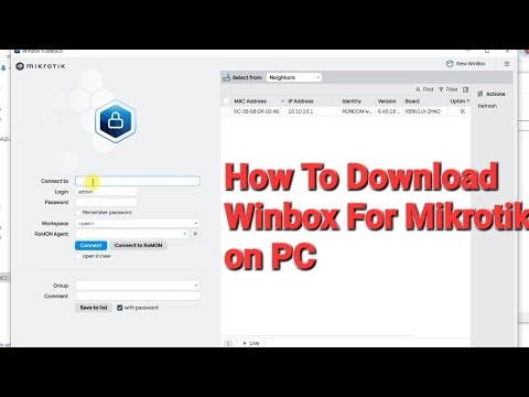 Install Winbox For Mikrotik on Windows 10 | How to install, Use, and Download Winbox for free 
