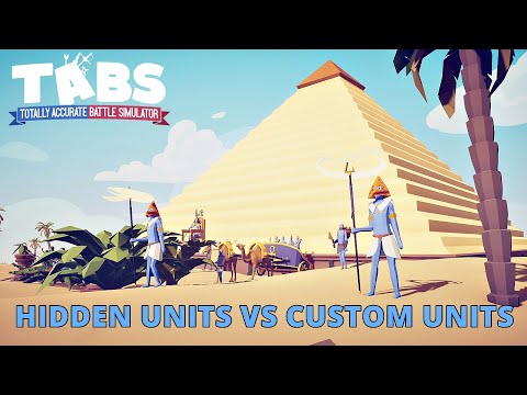 HIDDEN EGYPT FACTION vs CUSTOM EGYPT UNITS | TABS Totally Accurate Battle Simulator