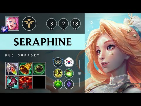 Seraphine Support vs Alistar - KR Challenger Patch 25.20