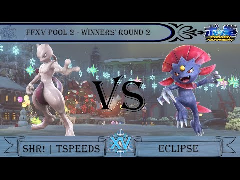FFXV Pokkén Pool 2 Winners' Round 2: SHR! | Tspeeds (Mewtwo) vs Eclipse (Weavile)