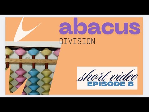 Division on the Abacus Short Episode 8 English Tutorial