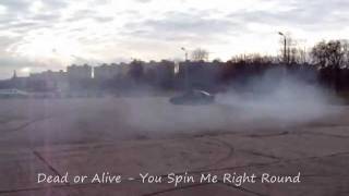 preview picture of video 'Bmw 320 vs. Bmw 540 - Zaspa Drift Battle (2nd training)'