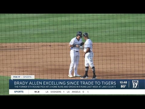 Brady Allen excelling since trade to Tigers