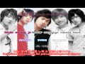 DBSK / TVXQ - Hug lyrics 