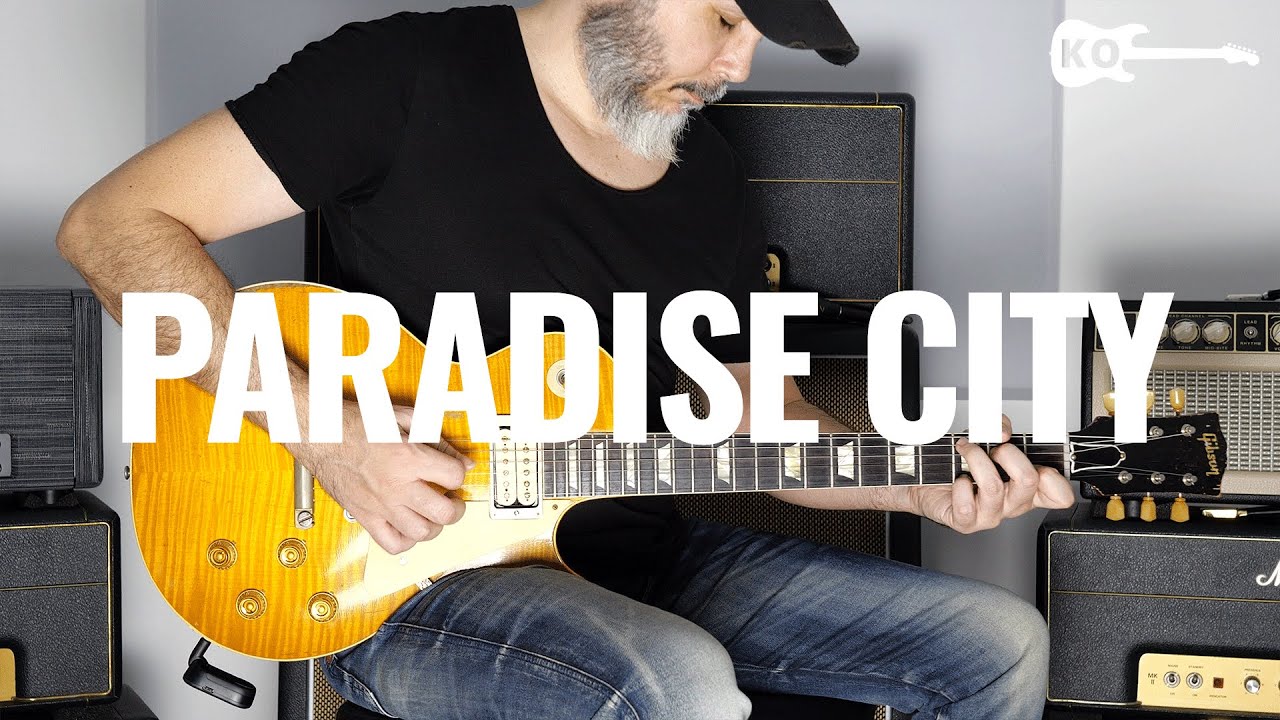 Guns N' Roses - Paradise City - Electric Guitar Cover by Kfir Ochaion - Xvive Wireless System