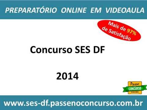 Concurso SES DF - Cirurgião Dentista