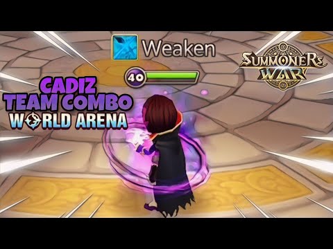 Cadiz Team Combo in World Arena Ep. 2 - Summoners War