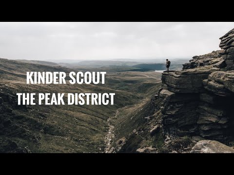 KINDER SCOUT DOWNFALL IN THE PEAK DISTRICT