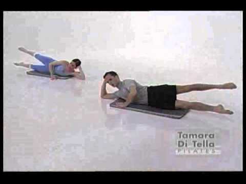 aerobic pilates tamara di tella  abdominales y gluteos