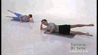 aerobic pilates tamara di tella  abdominales y gluteos