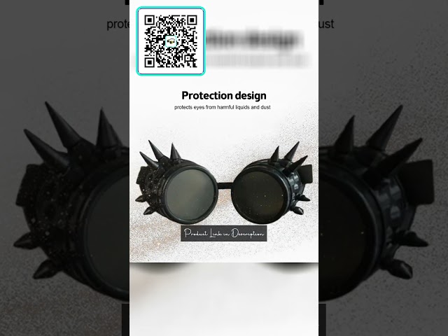 Vídeo relacionado con TRIXES Gafas Steampunk Ajustables - Protectores Laterales Metal Cobre Accesorio Disfraz - para Fiestas, Cosplay y Carnaval
