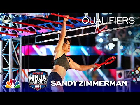 Sandy Zimmerman Is Mom-mazing - American Ninja Warrior Qualifiers 2020