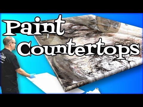 Paint Countertops with Epoxy: Behind the Scenes...