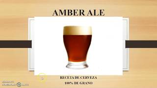 AMBER ALE (receta de cerveza)
