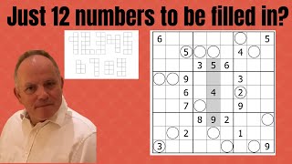 It just takes a dozen numbers to finish this off ...