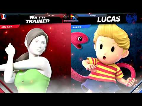 SHC Cala (Ike, Wii Fit) vs Mr Ping (Lucas) - WQF