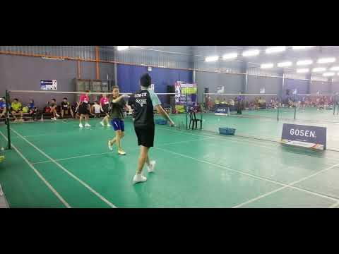 Badminton LSJ2 Mixed Double SemiPro Tour - Low Chee Keong / Evelyn Ng Vs Junior Oh / Isabel Liau