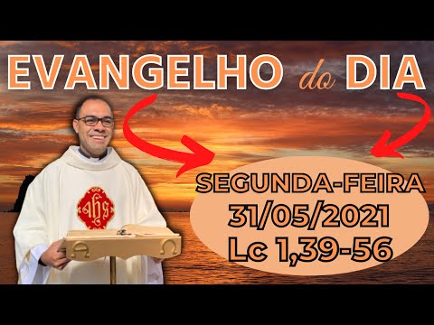 EVANGELHO DO DIA – 31/05/2021 - HOMILIA DIÁRIA – LITURGIA DE HOJE - EVANGELHO DE HOJE -PADRE GUSTAVO