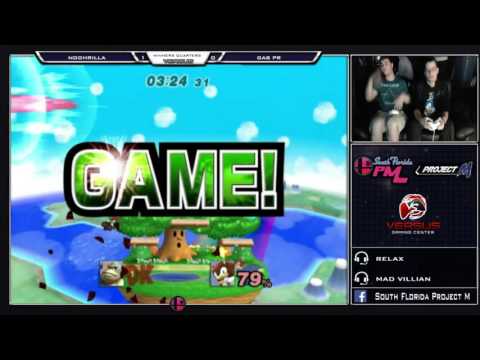 Versus Project M Weekly 12/27/15 - Winners Quarters - Gab PR (Sonic) vs Noghrilla (Donkey Kong)