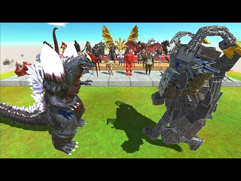TVman Titan VS Kaiju Monster - Animal Revolt Battle Simulator