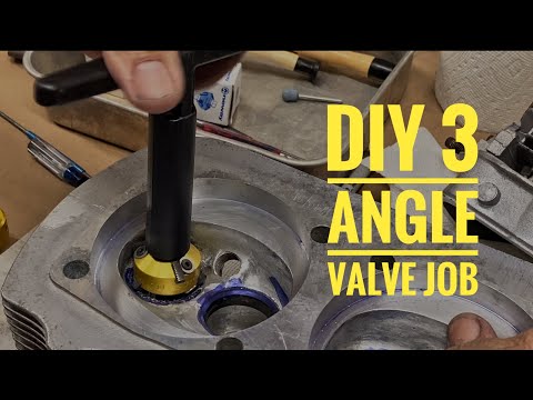 DIY 3 Angle Valve Job. No Machinery Needed!
