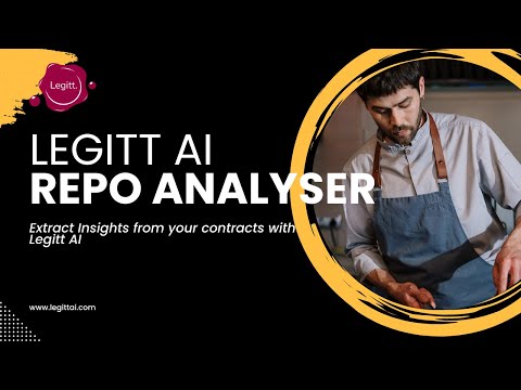 Legitt AI Repo Analyser | Analyse Contracts with AI | Create Actionable Insights