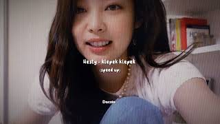 Download lagu Hesty - klepek klepek (speed up) mp3 Download lagu Hesty - klepek klepek (speed up) mp3