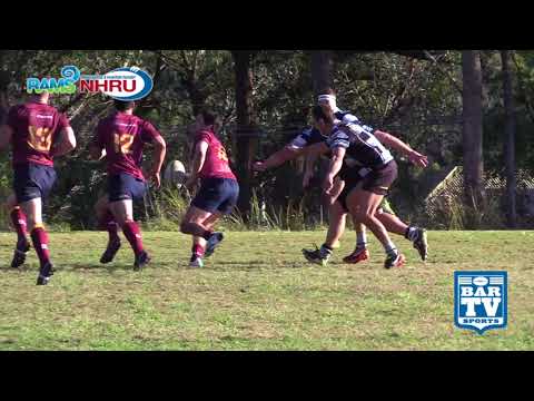 2017 RAMS NHRU Round 18 Premier 1 Highlights - Nelson Bay Gropers Vs Lake Macquarie Roos