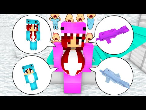 Monster School : ALL SEASON Cute Girl Animal & Cute Baby ANIMALS - Minecraft Animation