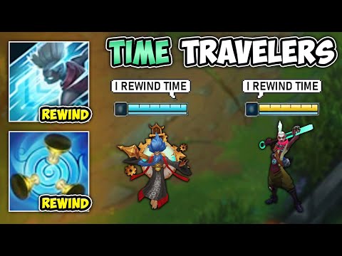 We played the "Time Travelers" and rewind TWICE every fight (good luck killing us)
