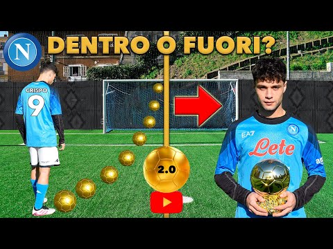 Simone Crispo's AUDITION - YOUTUBE GOLDEN BALL 2.0 🏆 w/Fius Gamer