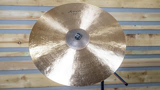 Sabian 22" Artisan 40th Anniversary Raw Bell Ride // Full Review & Demo...