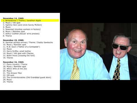 November 14, 15, and 16, 1960