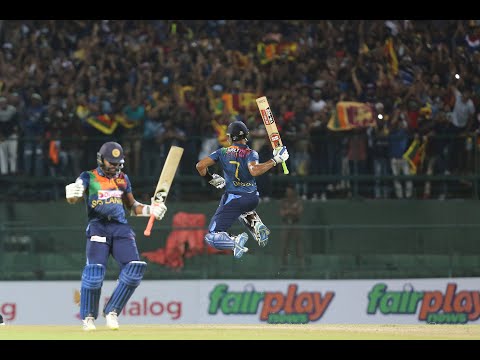 Sri Lanka needed 59 runs off the final 3 overs.. and then this happened!