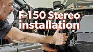 How to remove and install a stereo in a Ford F-150 | Crutchfield