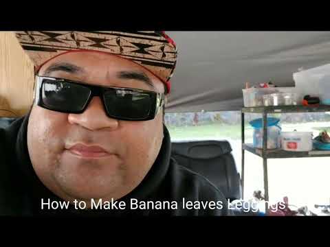 How to Make Banana leaves Leggings W/Chef Prez