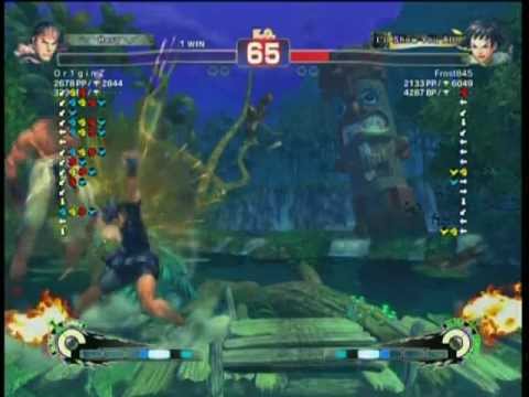 SSF4 AE: Ryu (O r 1 g i n Z) vs Makoto (Frost845)