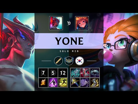 Yone Mid vs Zoe - KR Challenger Patch 25.21