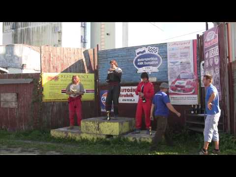 Domažlice 9.9.2012 - stupně vítězů