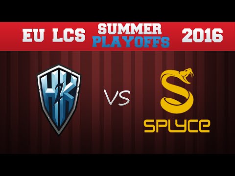 H2K vs SPY | Game 1 | VODS | EU LCS 2016 Summer Semifinal | PLOREX TV
