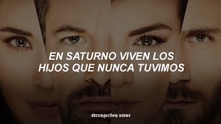 Pablo Alborán - Saturno [Letra] || Caer en tentación