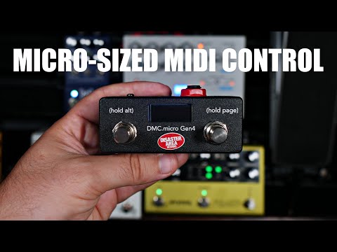 Small Footprint Midi Control with the Disaster Area Designs DMC Micro Gen 4