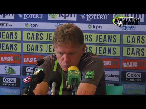 Fons Groenendijk voor ADO - Sparta (22-09-2017)