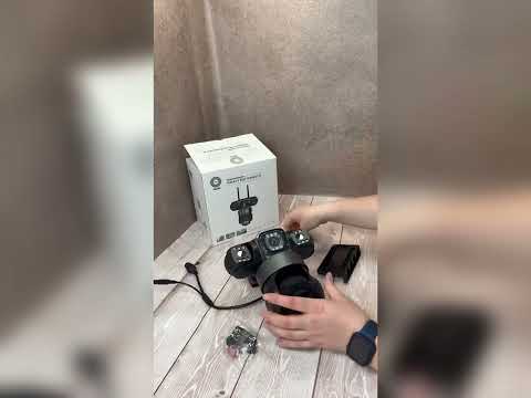 Внешняя wifi камера видеонаблюдения с wifi-соединением, camera wifi ip камера уличная для наблюдения на дачу 15MP - фото 1 - id-p2612080548