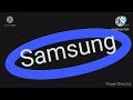 Samsung Logo 2001 In Mystery Effect Squared