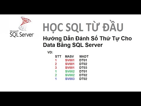 Lesson 18: [Learn SQL from scratch] - Instructions for Numbering Data Using ROW_NUMBER in SQL Server
